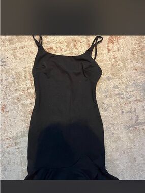 Princess Polly Black Midi Slip Dress